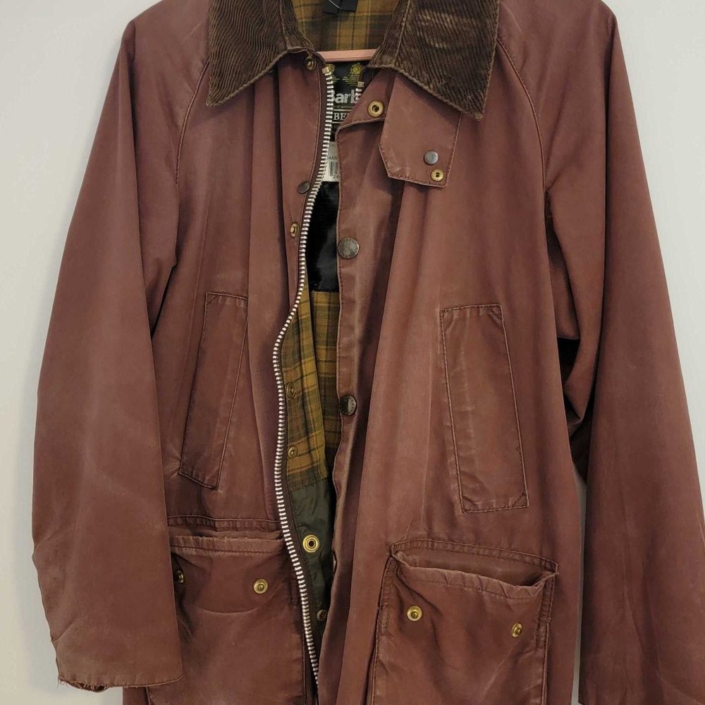 Barbour Bedale Mens Waxed Jacket Size 36